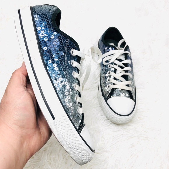 Converse Other - All Star Unisex Chuck Taylor Sequin Sneakers